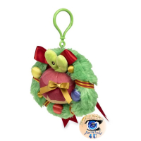 Officiële Pokemon center knuffel Applin Christmas Wonderland 13cm